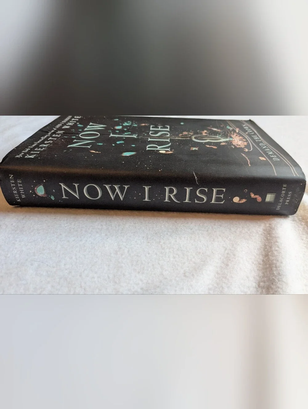 Now I Rise by Kiersten White - Demand the Crown (Hardcover) - Black & Teal Cover